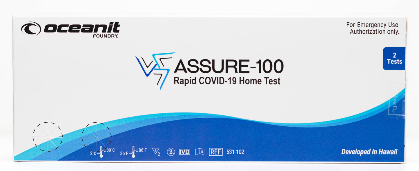 ASSURE-100 At Home Test (Pack of 2)